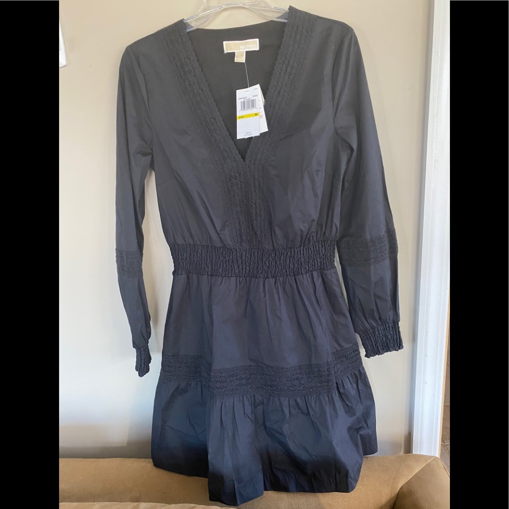 NWT Michael Michael Kors black dress